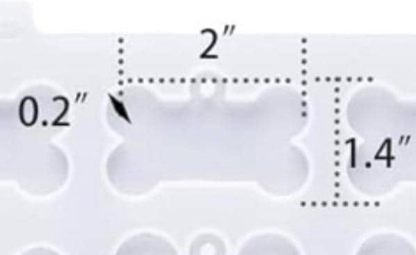 Personalized Resin Pet ID Tag: Custom Dog & Cat Collar Accessory